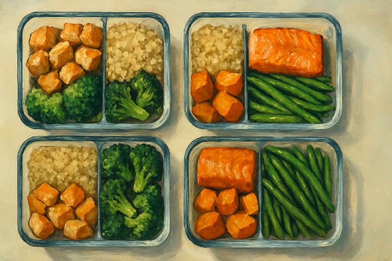 לבשל פעם אחת, לאכול כל השבוע: המדריך המלא למתחילים ב-Meal Prep