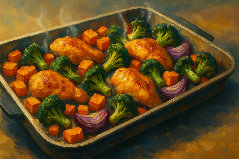 תבנית אחת, ארוחה מושלמת: המדריך לארוחת ערב קלה ומרשימה