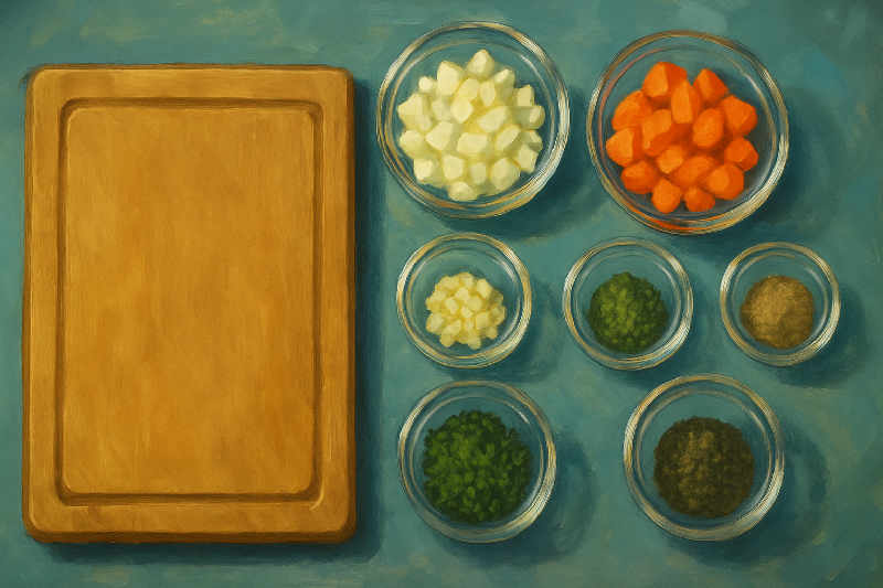 הסוד של השפים לבישול רגוע: למה "מיז אן פּלאס" ישנה את חייכם במטבח